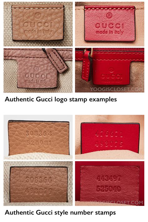 gucci authentic tag